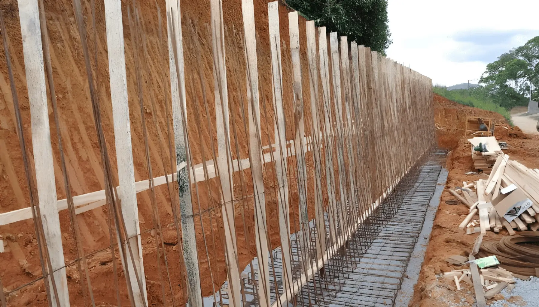 Estrutura De Muro De Arrimo Como Fazer Estrutura De Muro De Arrimo Como Fazer
